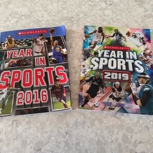 Scholastic Year in Sports Book Set 2016, 2019 Paper back.